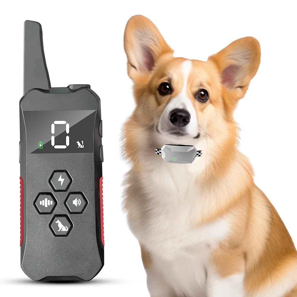 2025 nuevo Collar de adiestramiento para perros con control remoto: Collar electrónico impermeable recargable para perros grandes, medianos y pequeños, 3 modos de entrenamiento