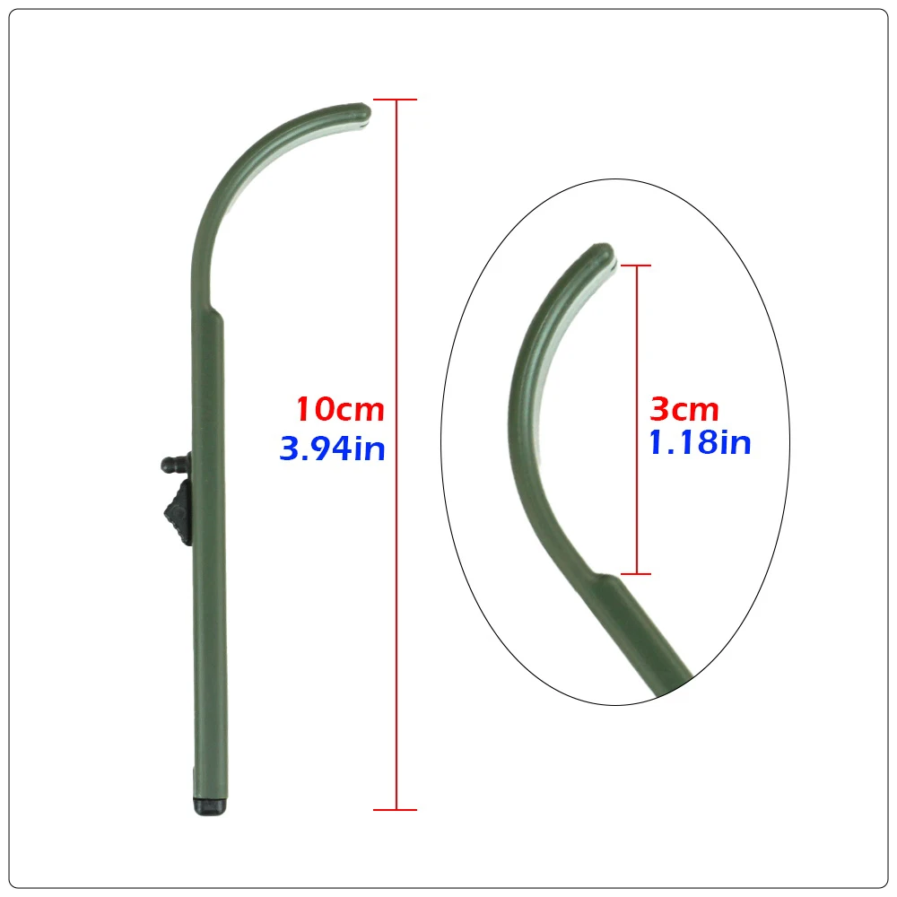 Hirisi pesca de carpa Chod Rig herramienta para Chod Beads helicópteros plataformas cuentas pesca Zig Rig Chod sistema de seguridad accesorios de pesca - imagen 3