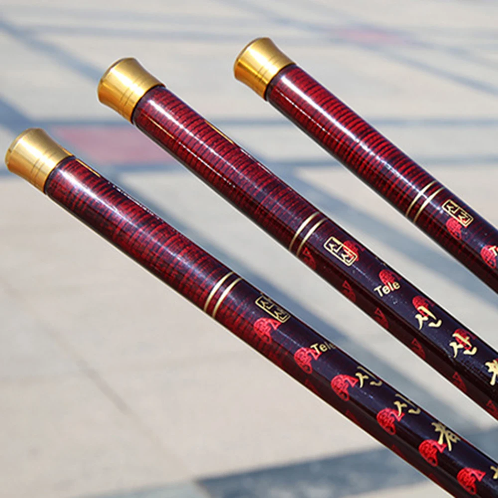 Varilla de mano de carbono de 40cm, pequeña varilla de flujo de sección corta para piscina, mar, estanque, río - imagen 2