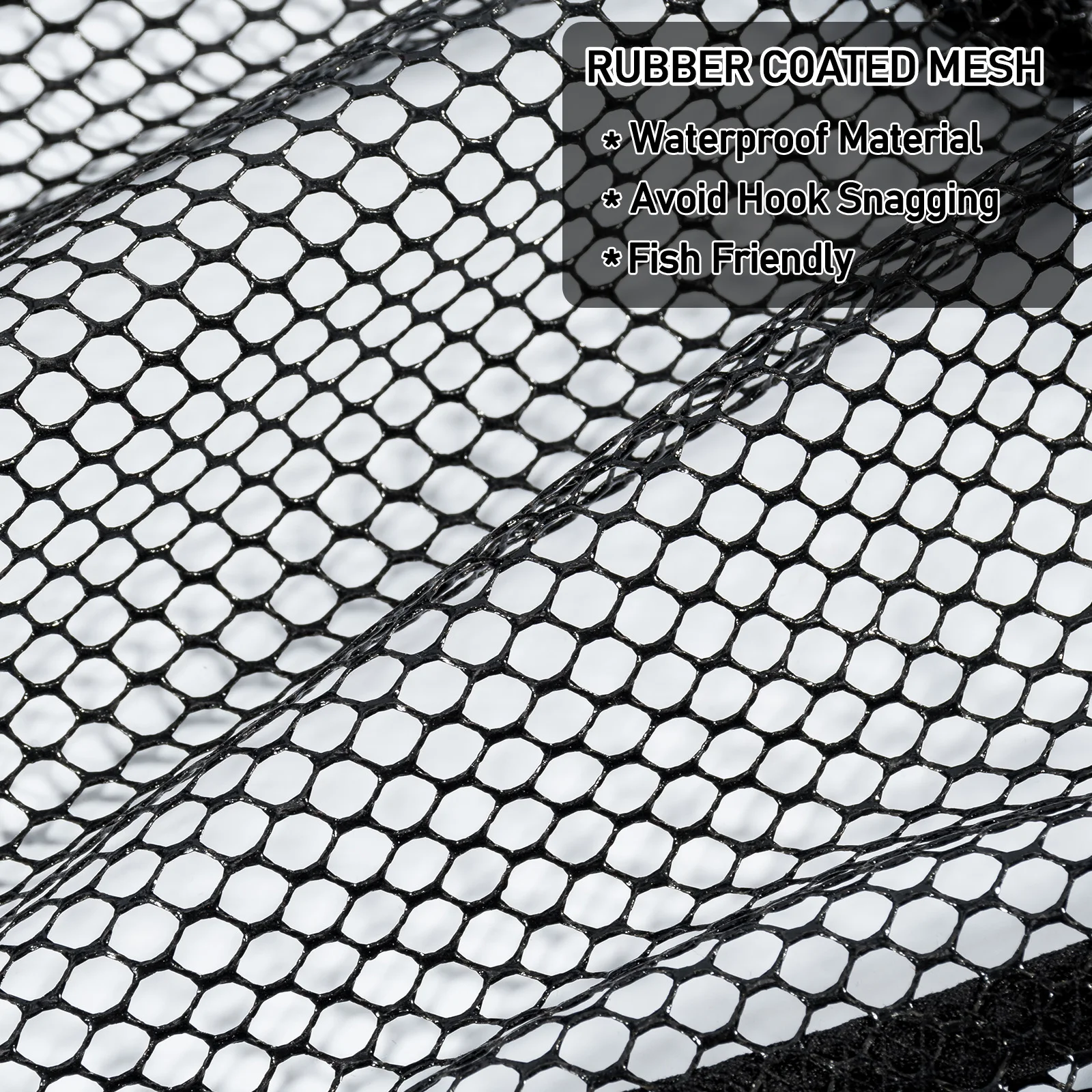 Red telescópica de pesca de aluminio con empuñadura antideslizante - imagen 4