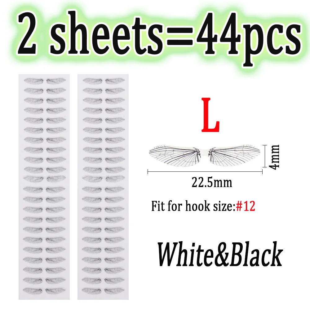 2sheets Wh andBk L