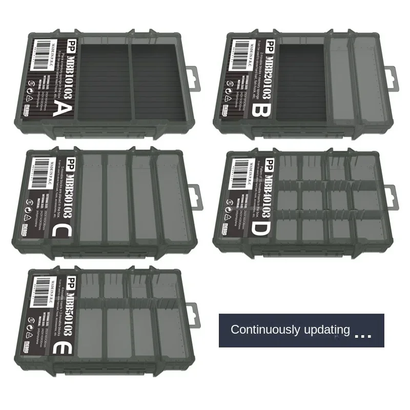 Original igual que MEIHO accesorios de pesca anzuelo de pesca impermeable caja de aparejos de pesca señuelo caja de almacenamiento de cebo caja de plástico - imagen 2