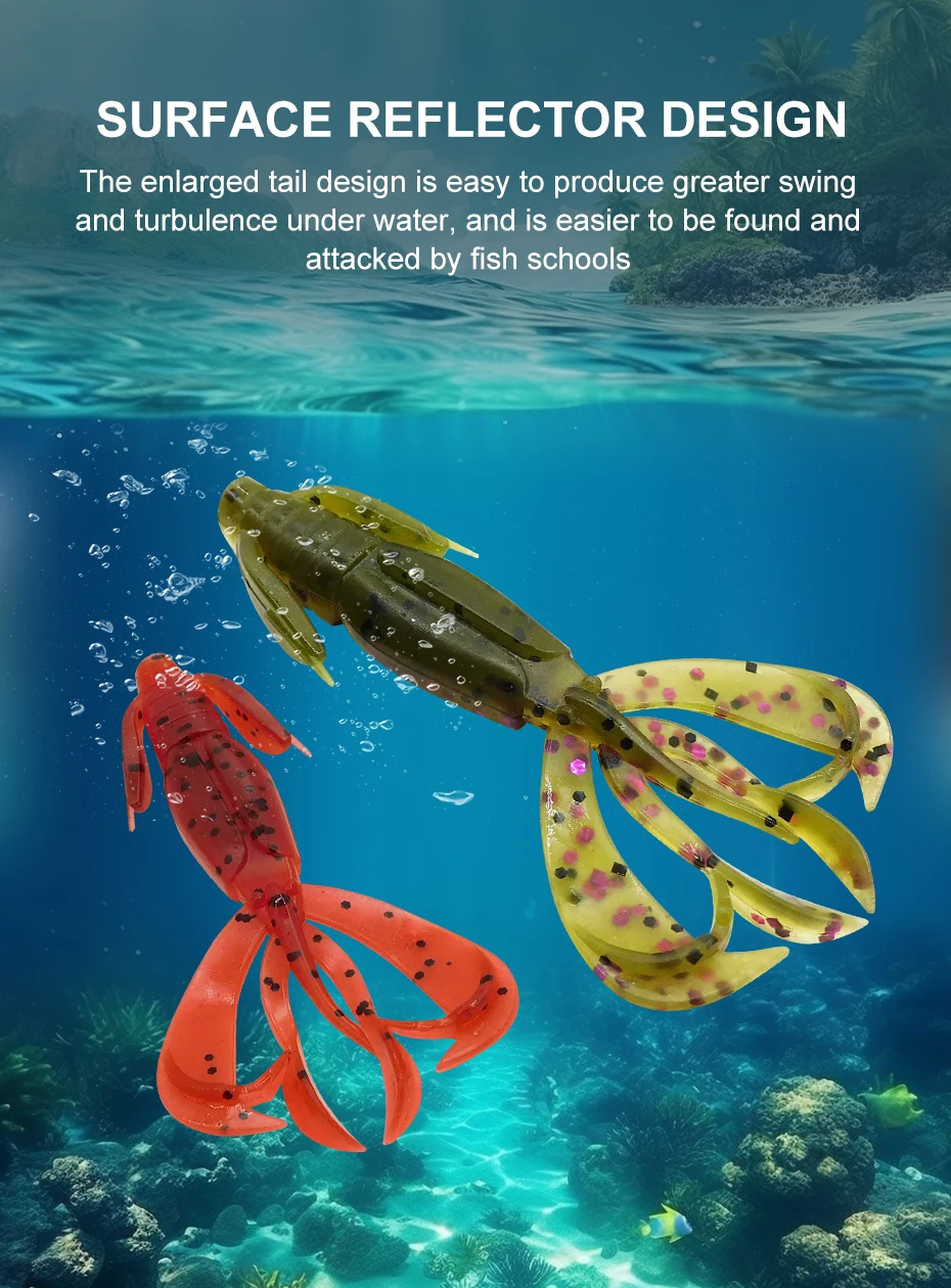 Experimente la emoción de la pesca submarina con nuestro innovador diseño de reflector de superficie