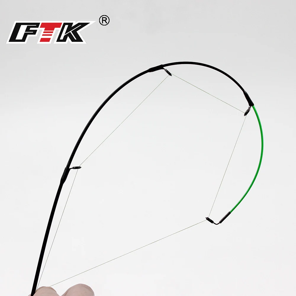 FTK punta superior de fibra de vidrio M/L/H 50-120g alimentador carpa caña punta superior accesorios de pesca aparejos de pesca - imagen 5