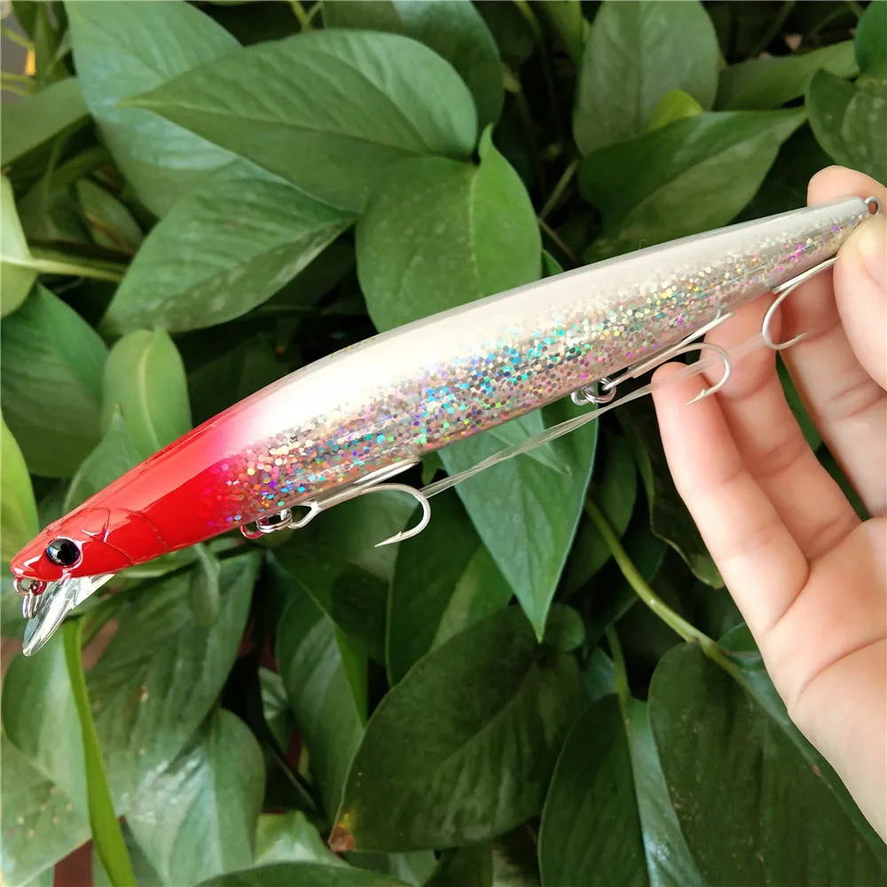 TSURINOYA-señuelo de pesca 4 piezas 140S, cebo duro de fundición ultralargo, DW92, 140mm, 26g - imagen 3