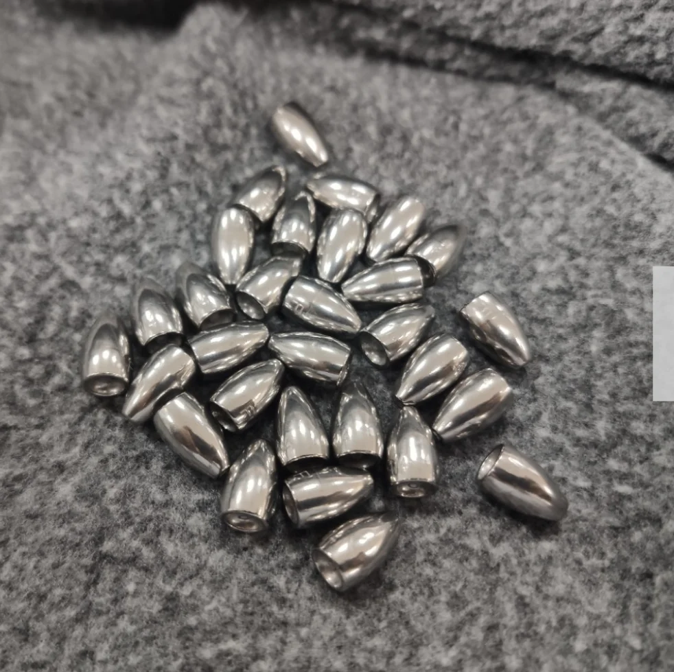 Plomada de tungsteno para Pesca, 10 piezas, 1,8g-21g, para accesorios, bola redonda - imagen 2