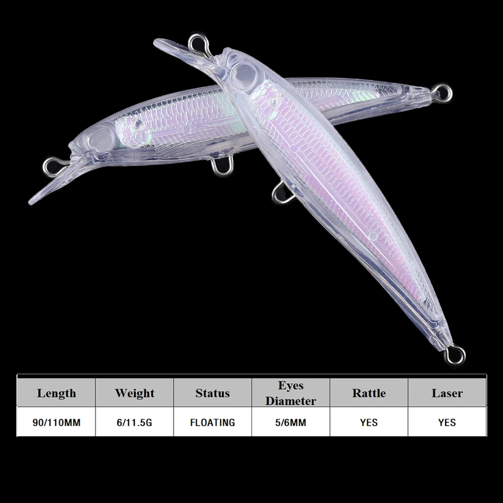 Señuelo Holográfico Chan'sHuang – Artificial 9-11cm para pesca - imagen 4