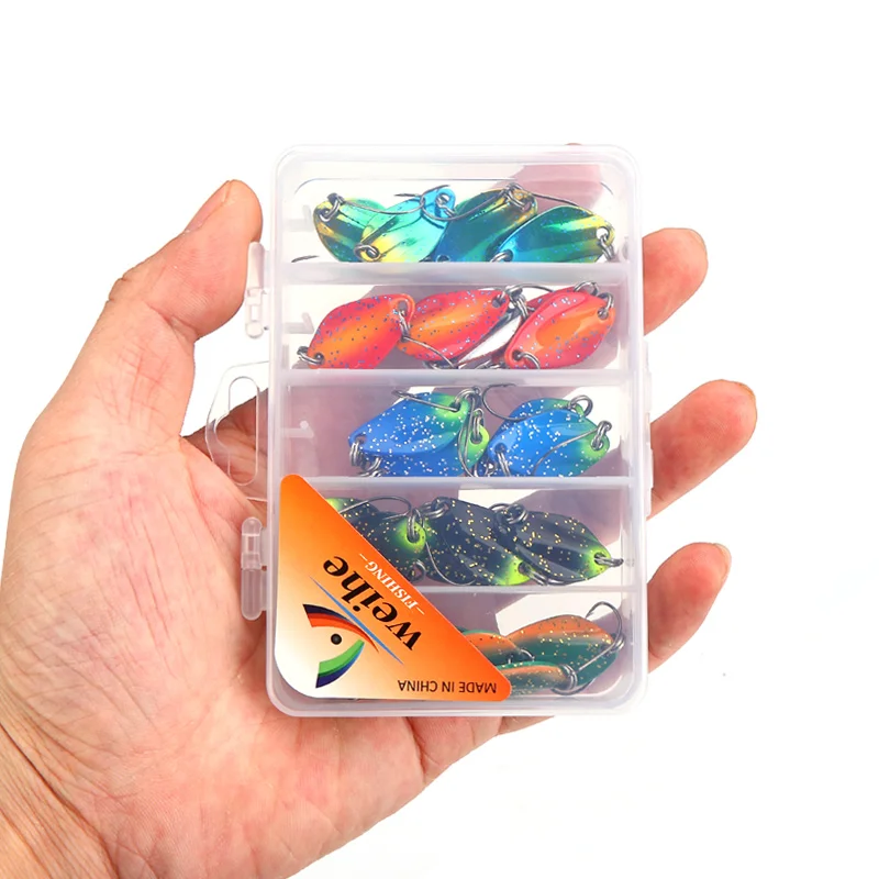 Weihe Señuelos Cuchara Boca de Caballo – Anzuelo simple para spinning - imagen 2