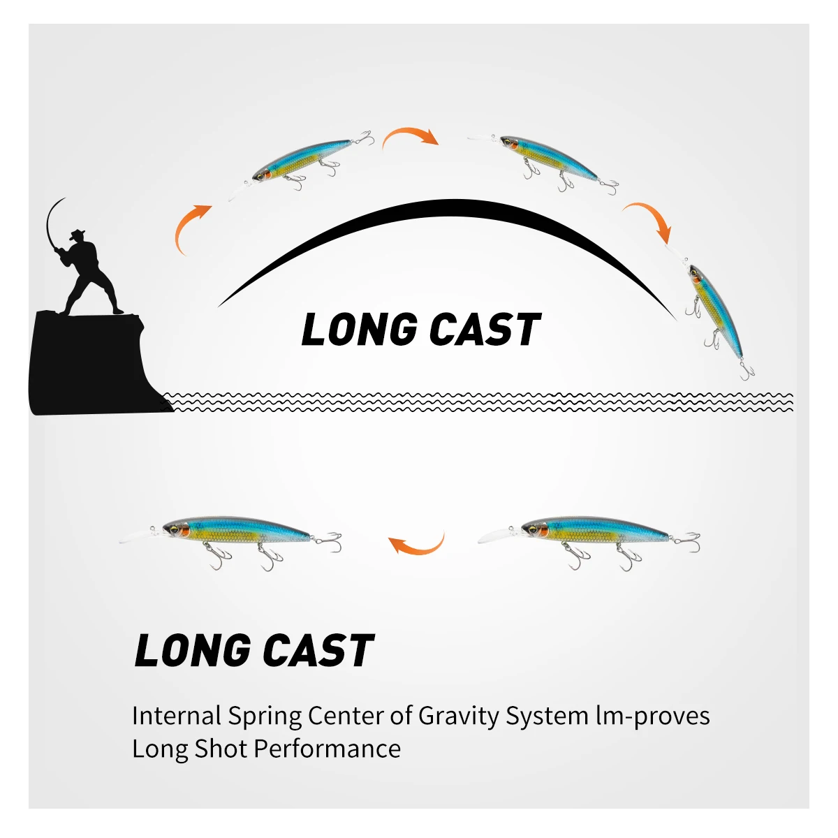 Placa de lengua larga pececillo flotante 16cm 29g señuelo de Pesca cebos duros artificiales Wobbler Swimbait aparejos Pesca Minnow duro - imagen 5