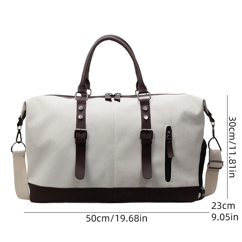 Bolsa de viaje deportiva con bolsillo para zapatos y gran capacidad - imagen 2