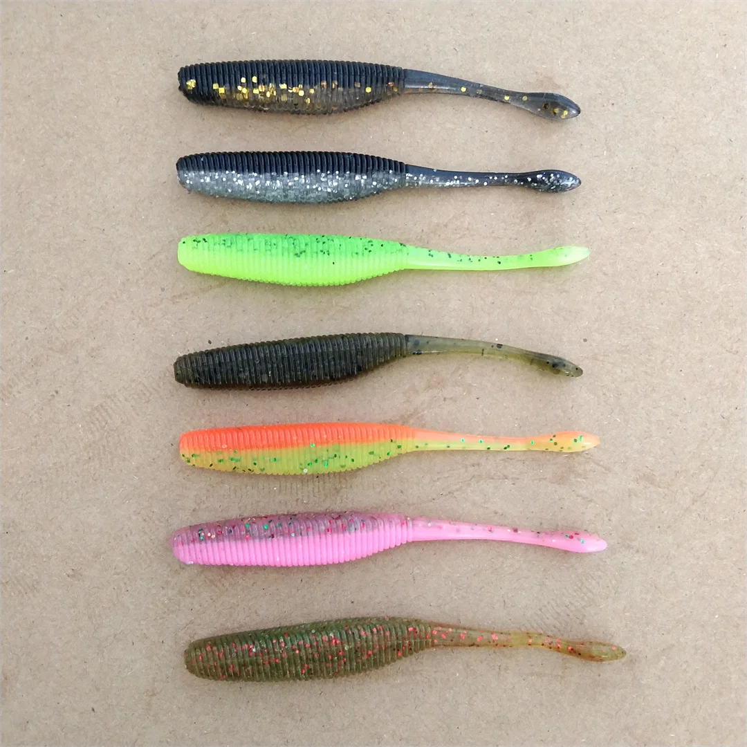 7,5 cm 9,5 cm 11,5 cm pez silicona suave señuelo de pesca Artificial Loach cebo falso Swimbait Jig Wobbler Señuelos de Pesca - imagen 3