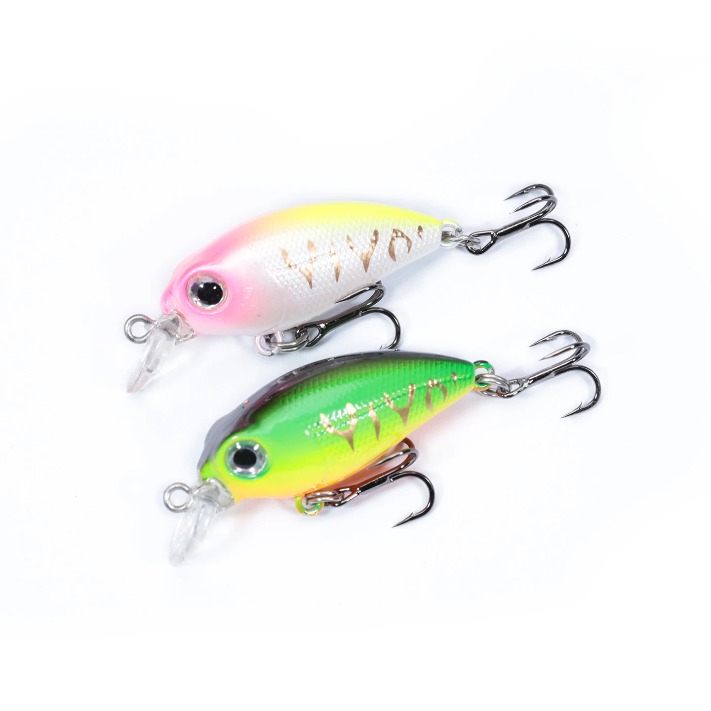 2025 nuevo flotante Mini Minnow Wobblers 2,6g señuelo de pesca para lubina perca Pike trucha cebo duro Jerkbait Artificial Crankbait aparejos