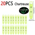 20pcs Chartreuse