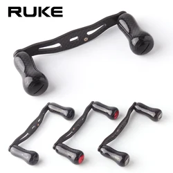 Manivela fibra carbono RUKE para carrete de pesca