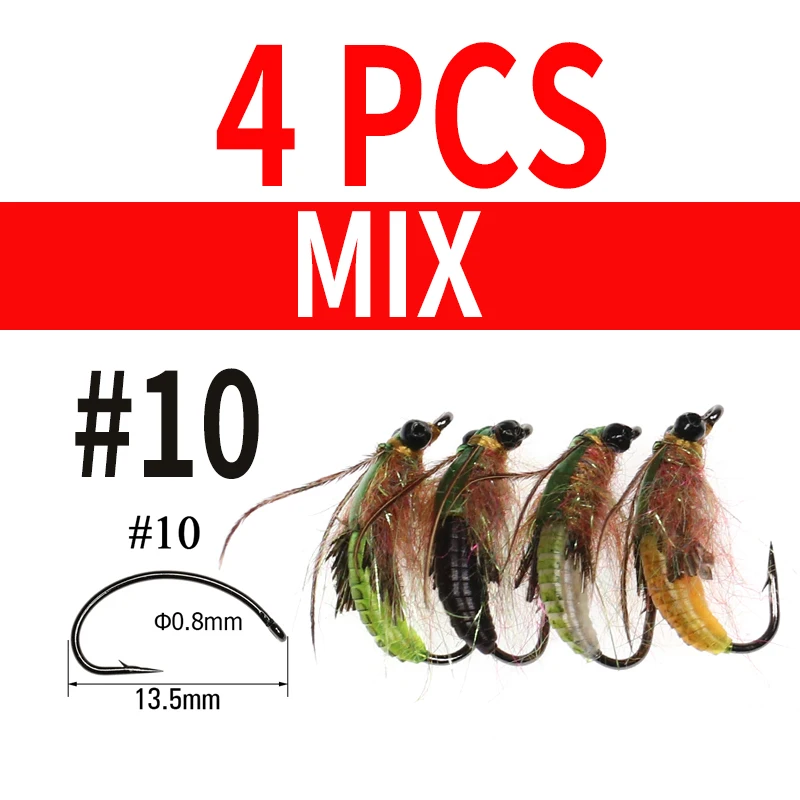 4pcs A MIX 10