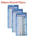 24PCS  3card