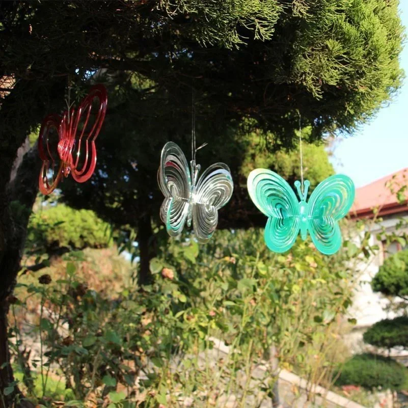 Campanas de Viento Mariposa Giratoria – Decoración para Jardín - imagen 3