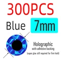 7mm Blue 300pcs