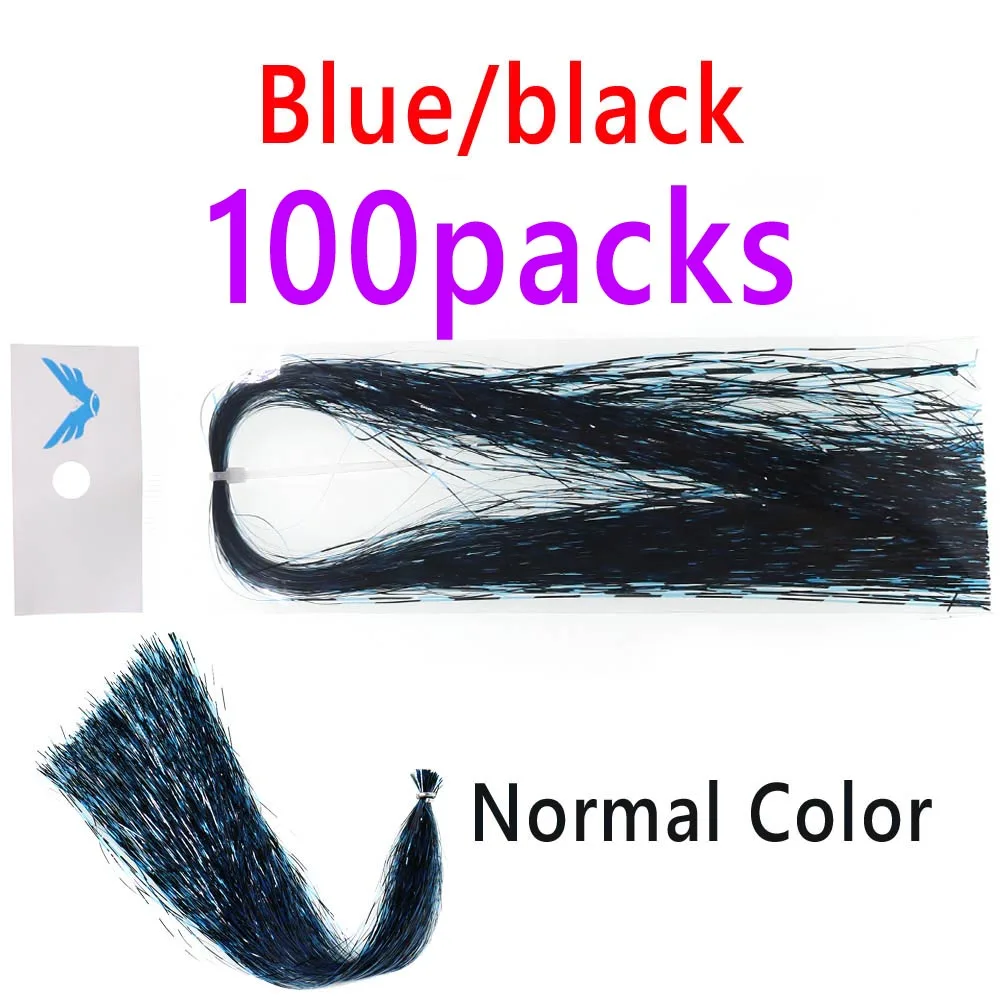 100packs Blue Black