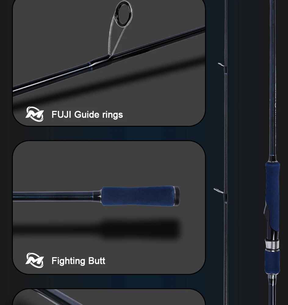 Experimentar precisión y comodidad con nuestra caña de pescar de alta calidad