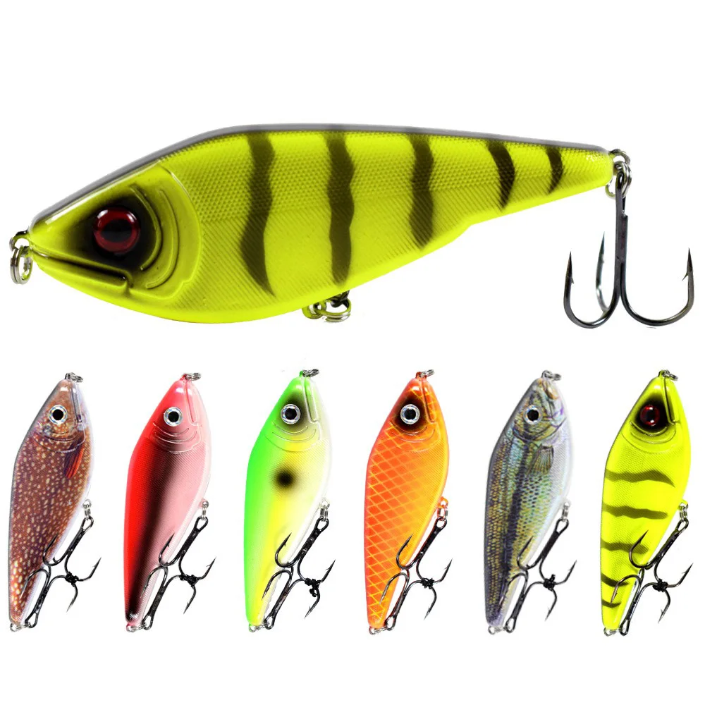 Señuelo VIB con sonajero – Glide Jerkbait para lucio y lubina - imagen 3