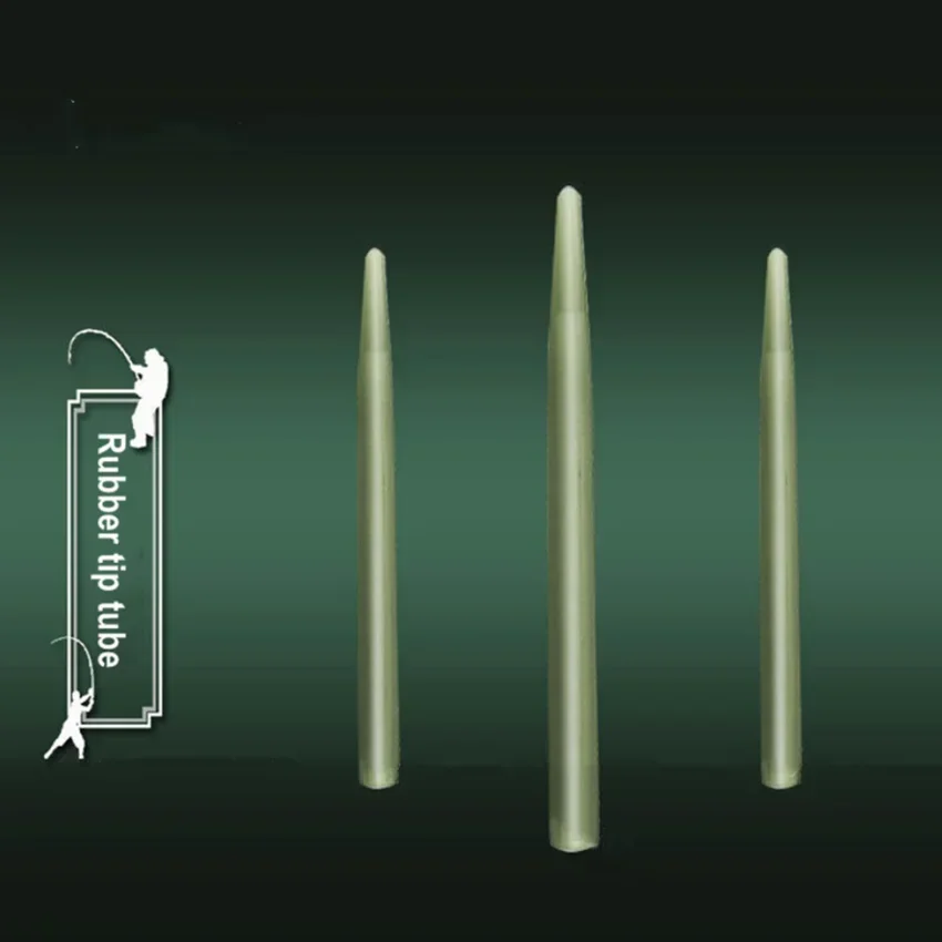 Equipo de Pesca de carpa Terminal, mangas antienredos, gancho de Pesca, posicionador de tubo de punta de goma, equipo de Pesca - imagen 5