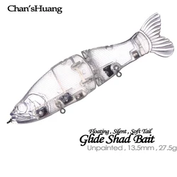 Chan's Huang cebo deslizante flotante blanco - Swimbait sabalo