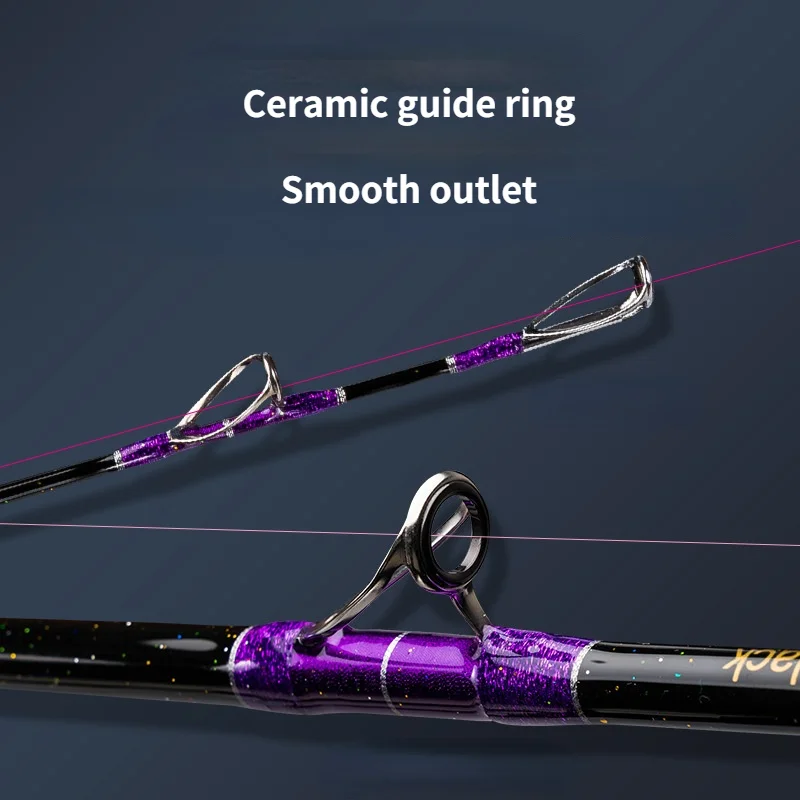 Mavllos Dominate1.5m caña de pescar superdura para barco, caña de Jigging para atún, señuelo de 300-700g, línea de 30-70lb, caña de fundición de agua salada de alta resistencia - imagen 3