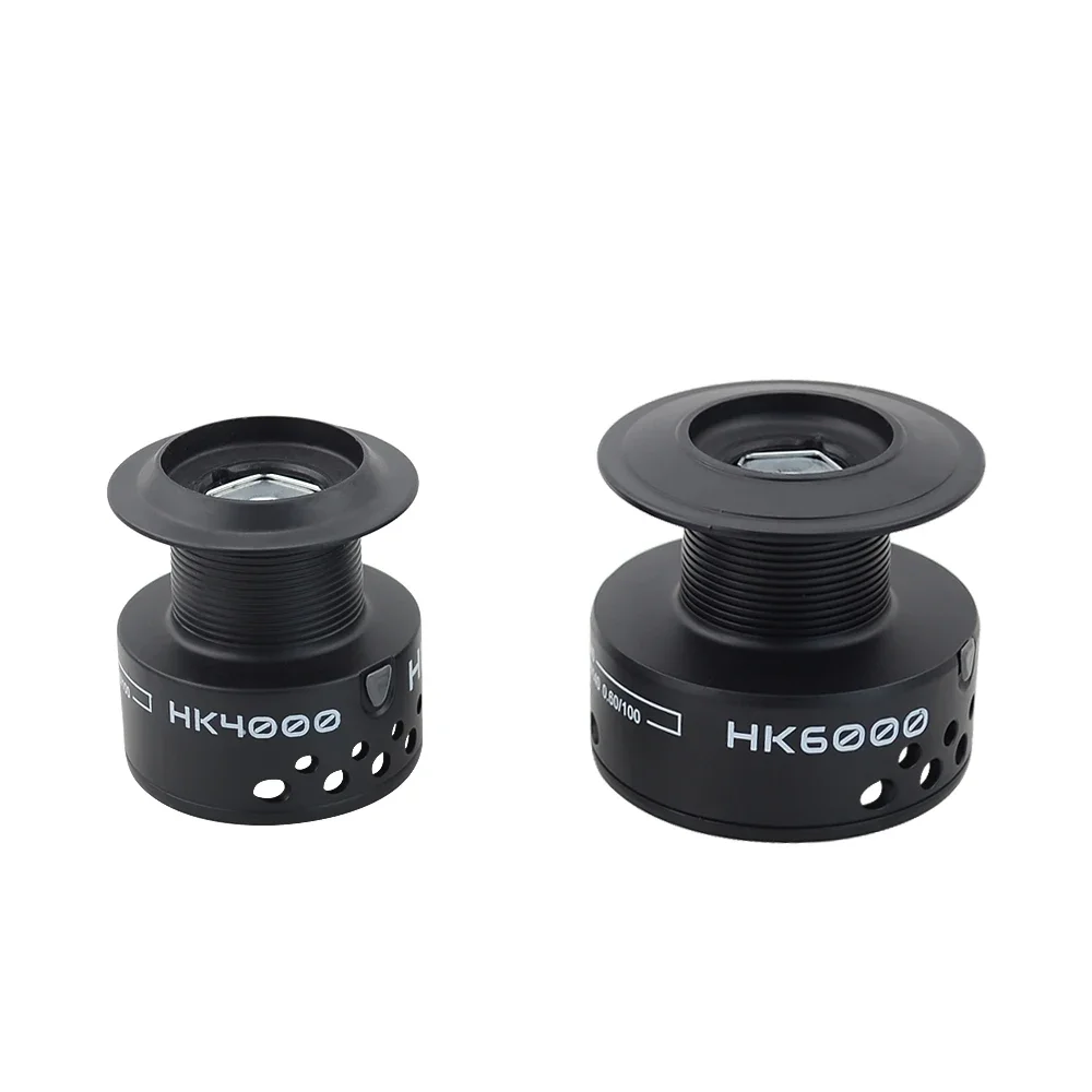 Carrete de pesca de carpa Hirisi 7 + 1 carrete giratorio con rodamiento de bolas carrete gratis accesorios de pesca HK - imagen 5