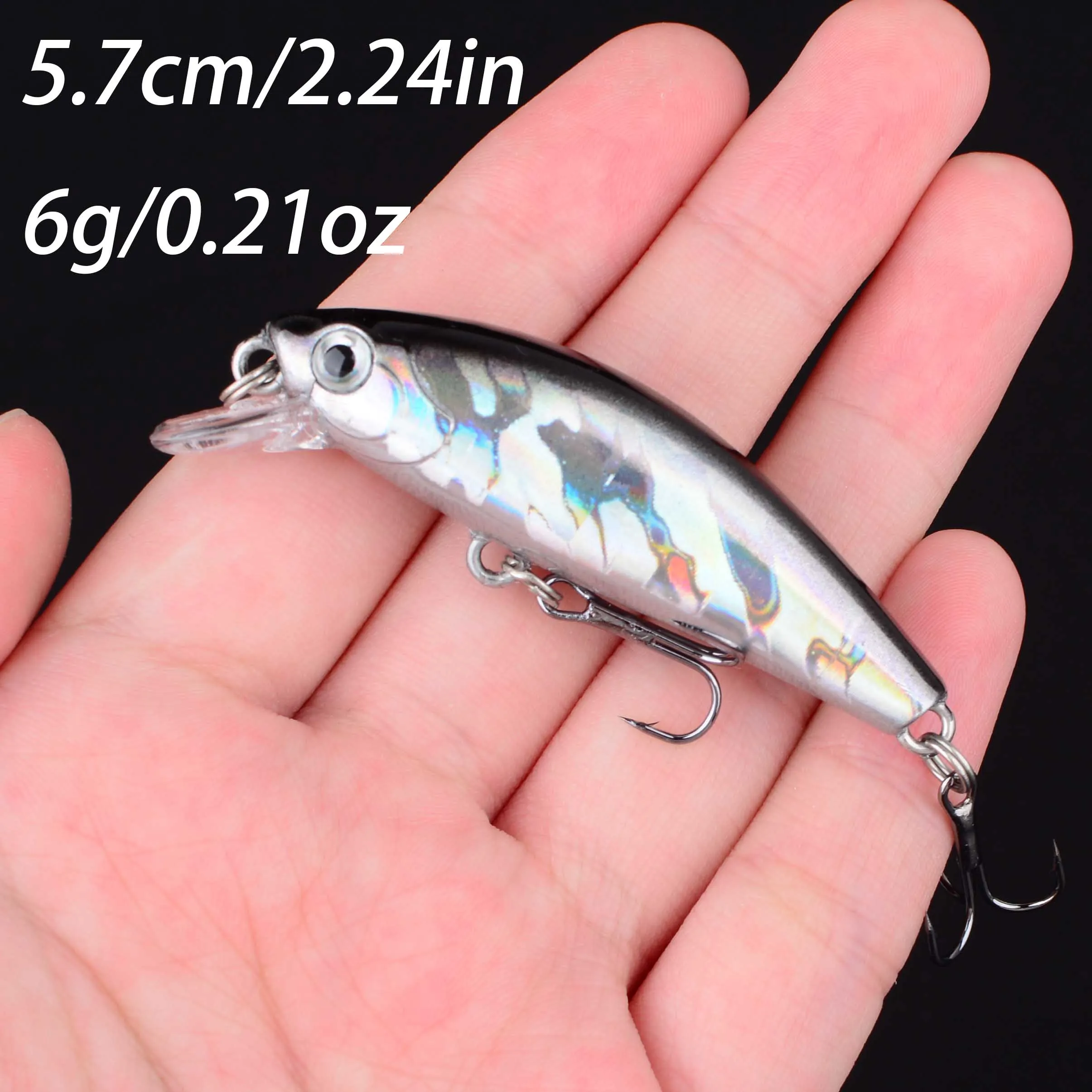Señuelo Jerkbait artificial – Cebo duro para lubina, lucio y curricán - imagen 3