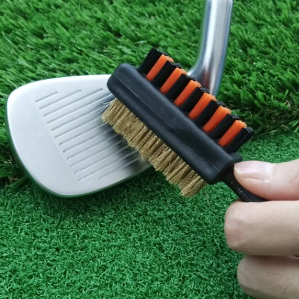 Práctico herramienta de limpieza de accesorios de Golf, cepillo para palos de Golf, cepillo de limpieza de doble cara - imagen 5