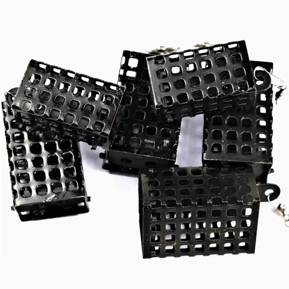 Jaula para señuelos de pesca de acero inoxidable, cesta portátil - imagen 2
