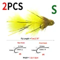 2PCS Yellow S