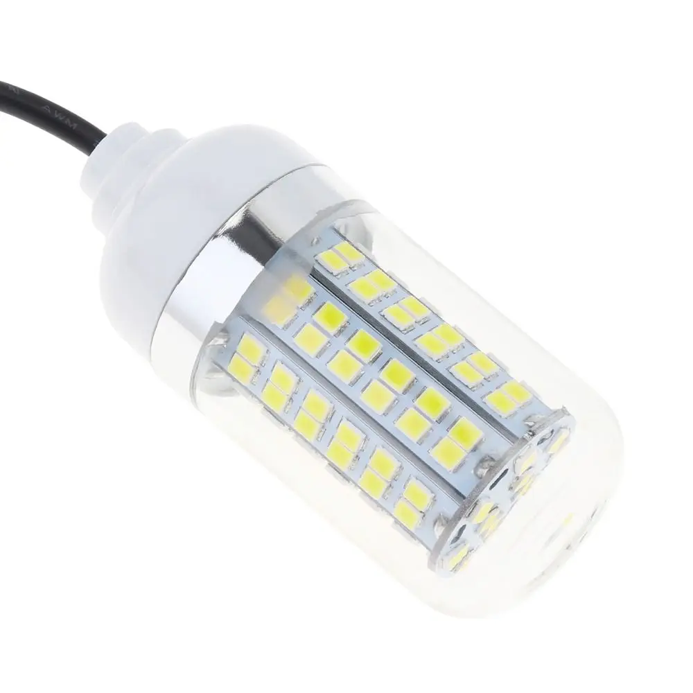 Luz trampa de pesca de 108 Leds de alta potencia, 12V, LED, resistente al agua, lámpara buscador de peces, bajo el agua, 4 colores, accesorios de pesca - imagen 2