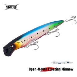 Kingdom Minnow Topwater 120mm – Señuelo popper flotante para lubina