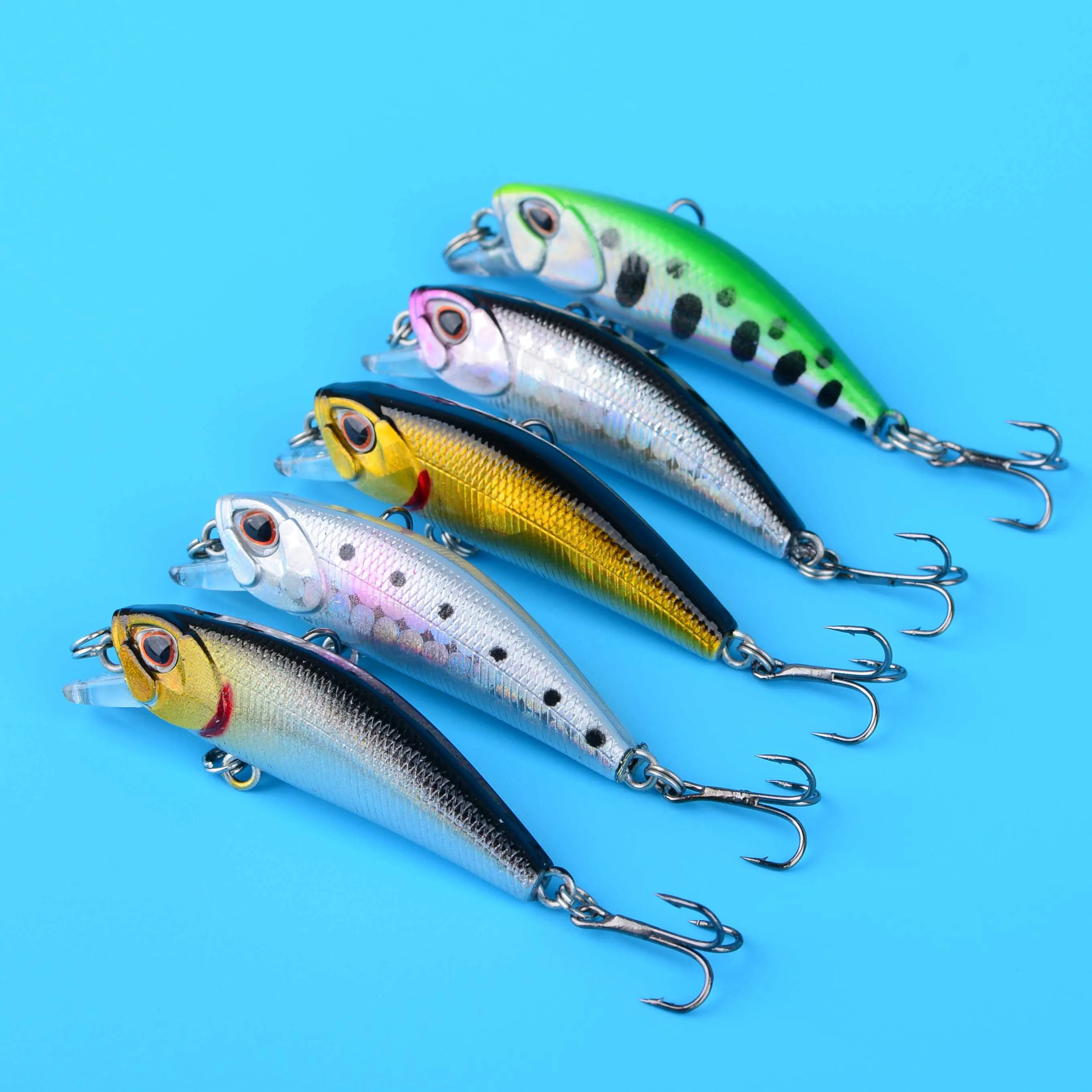 Señuelo Minnow hundible swimbait duro para lubina y lucio - imagen 5