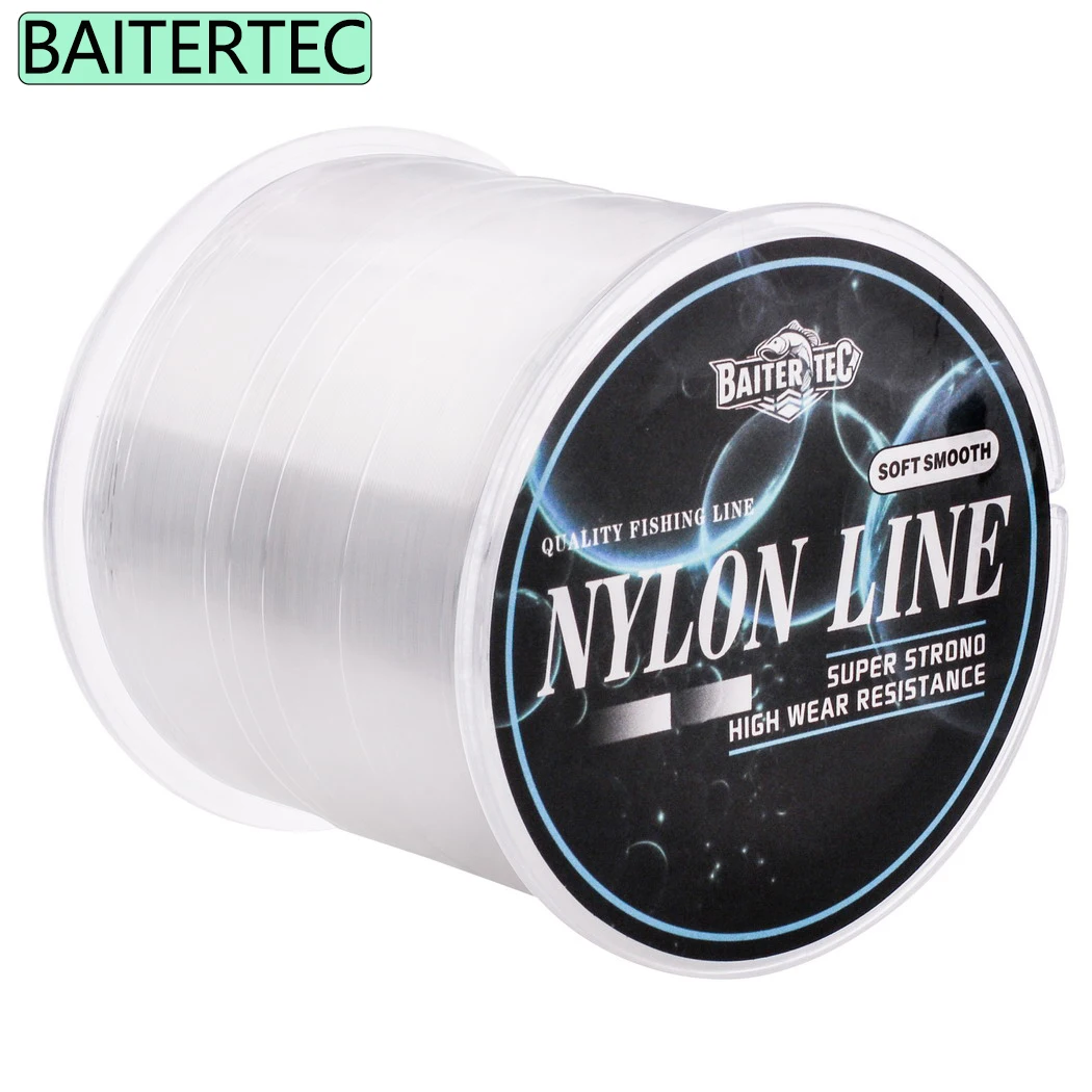 Línea de pesca de nailon de 500m, línea principal de monofilamento súper fuerte japonés, cable de pesca para pesca en agua salada/agua dulce - imagen 2