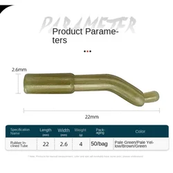 D Rig Kickers Carpfishing – Fundas de Goma para Aparejo