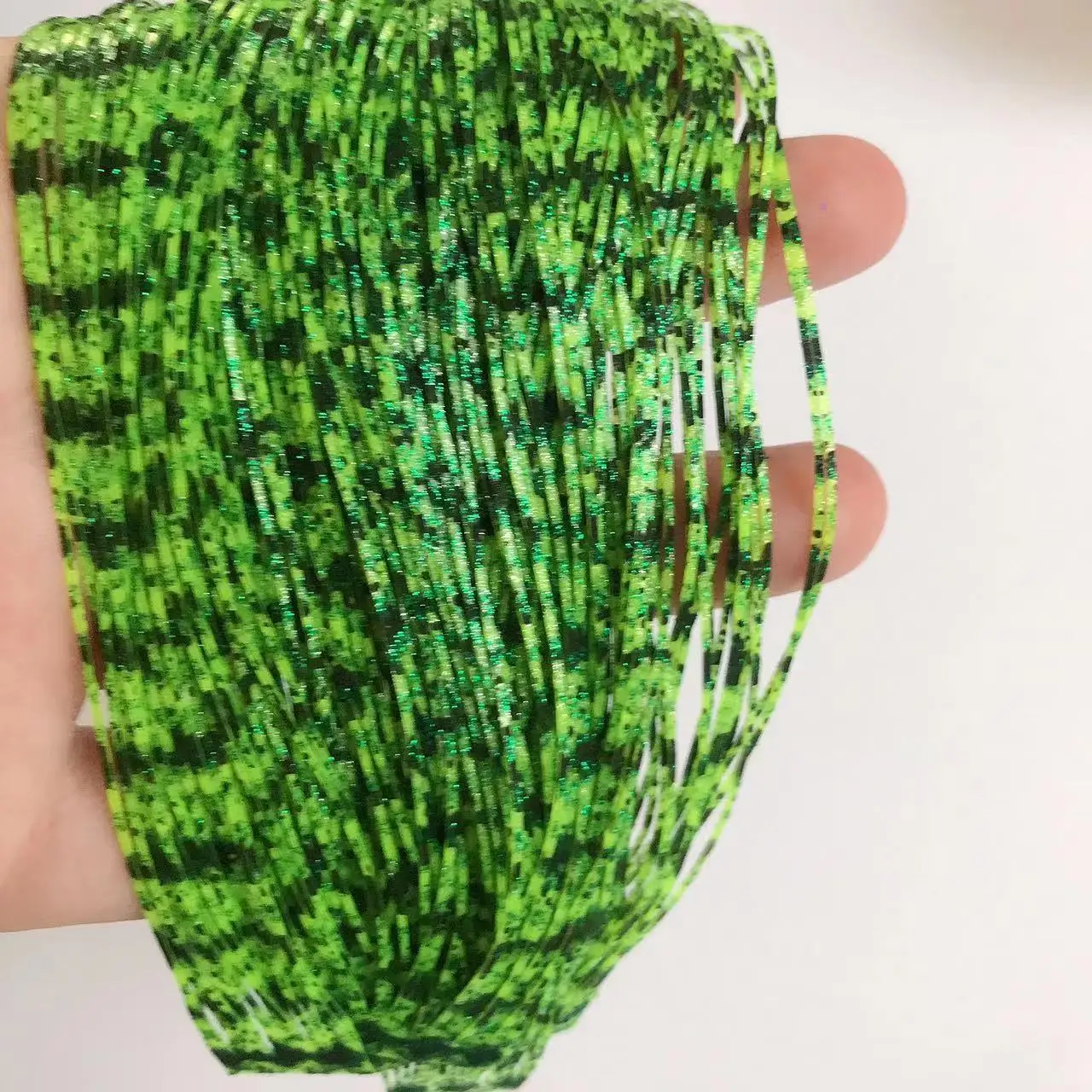 Capas de falda de silicona para Señuelos de Pesca, Material de falda de silicona para artesanía de aparejos, Spinner DIY, plantillas de goma, Buzzbait 8853-317 - imagen 4