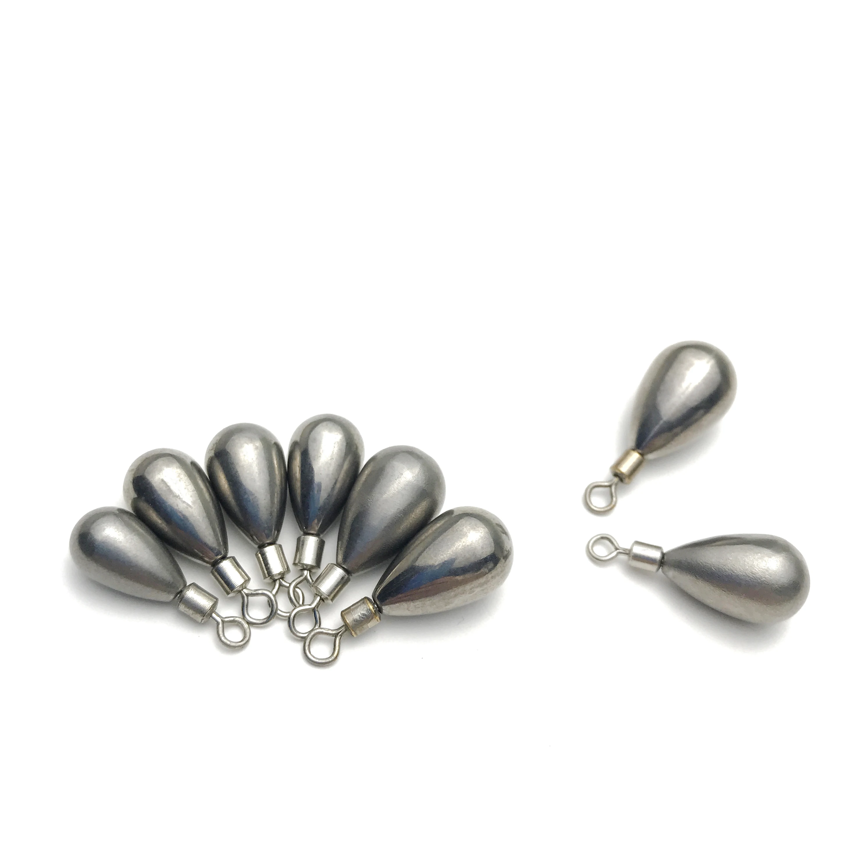 Señuelo de tungsteno puro con ojo redondo para pesca en hielo, 2,7g/3,5g/5,3g/7g, 10 piezas, 97% - imagen 4