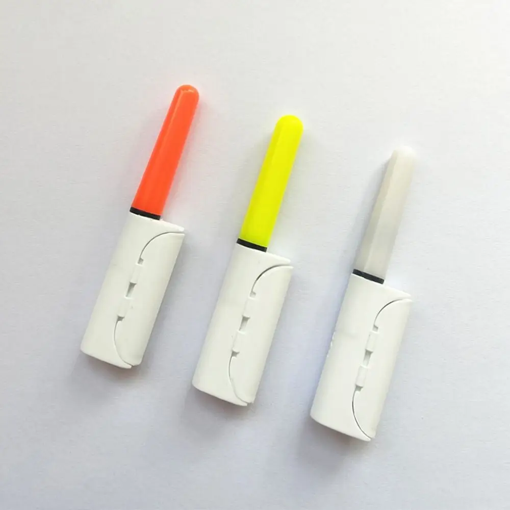 5 uds útil Clip en flotador rojo/verde/flash de explosión alarma de mordedura nocturna luz fluorescente punta de caña de pescar barra luminosa - imagen 3