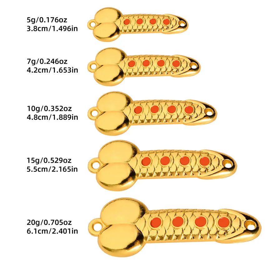 Señuelo de pesca de Metal VIB, 4 piezas, anzuelo triple, cebo duro que se hunde para lubina, lucio y perca, aparejos de pesca, accesorios de pesca - imagen 3