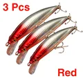Red  3 Pcs