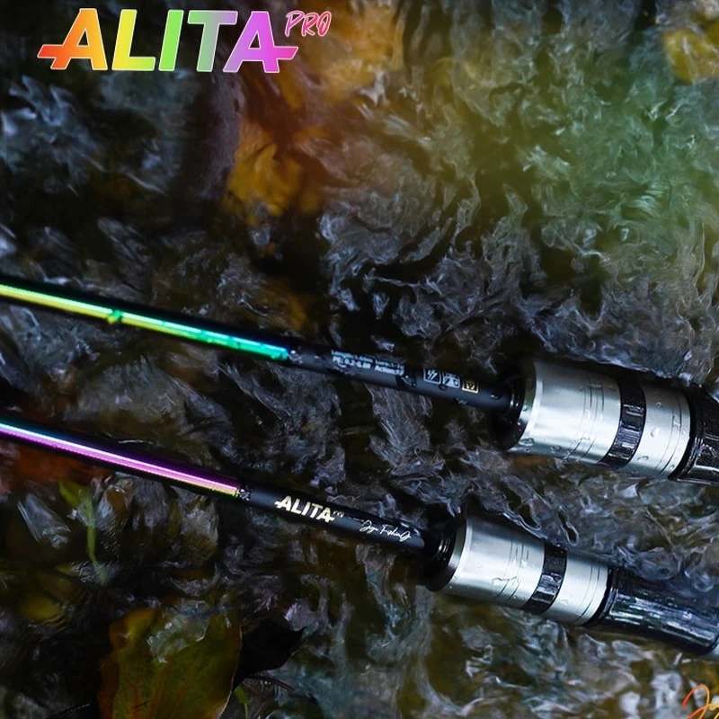 Caña Jiyu Alita Pro Casting/Spinning para señuelos Rainbow Stream - imagen 2