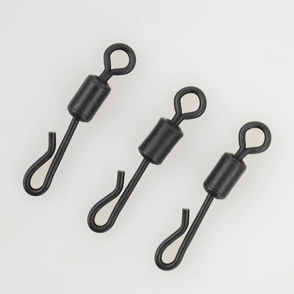 60x giratorios para pesca de carpa, cambio rápido de acero inoxidable para aparejo de pesca de carpa, accesorios de pesca, aparejos terminales AE007 - imagen 4