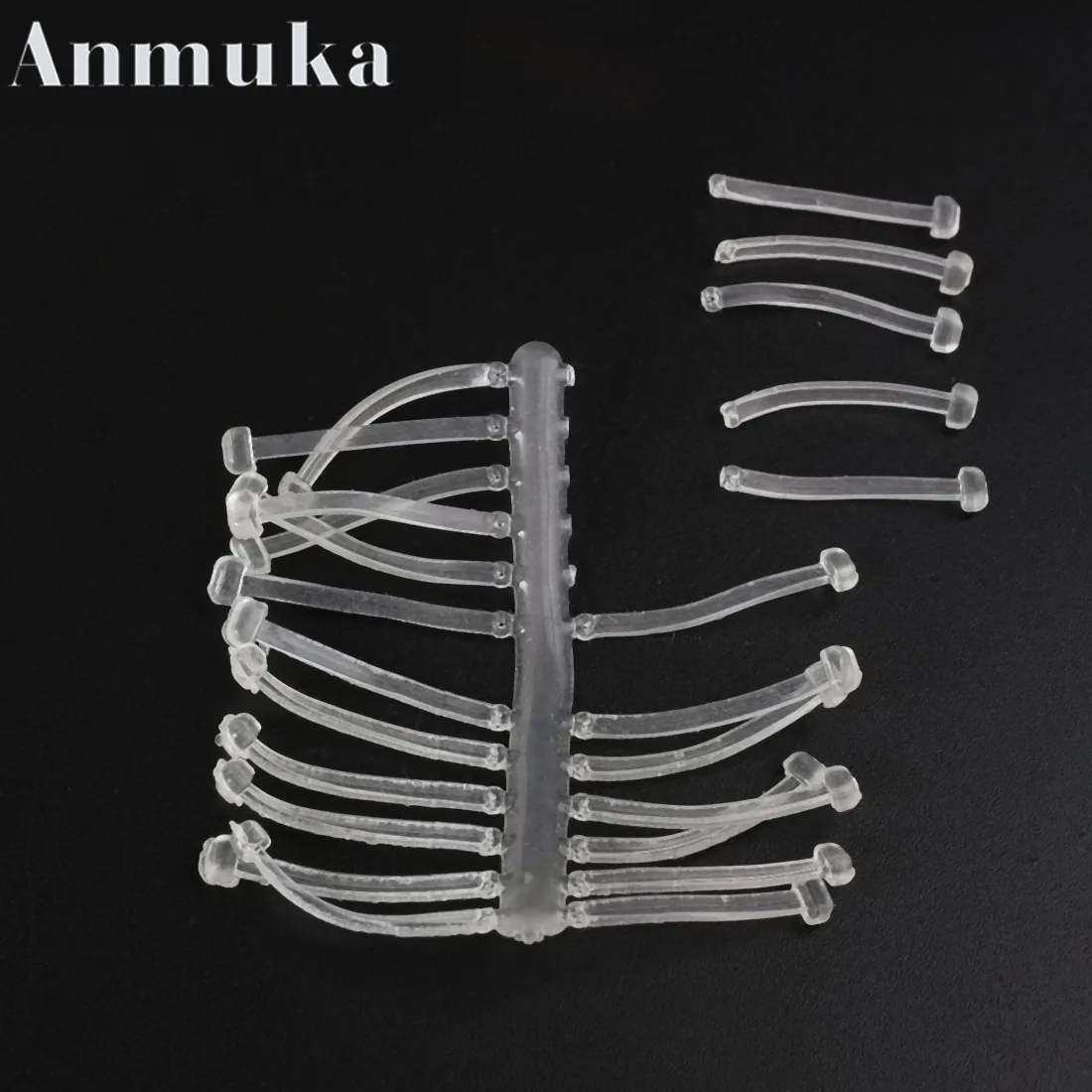 120 uds/5 hojas de aparejo de pelo para pesca de carpa, tapón de aparejo emergente, insertos Boilie de Color claro, herramientas de pesca - imagen 4