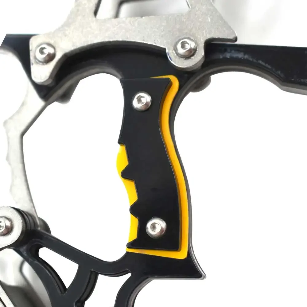 Mini arco compuesto de Metal, polea compuesta plateada, arco y flecha portátil, juguete de entretenimiento para caza al aire libre - imagen 4