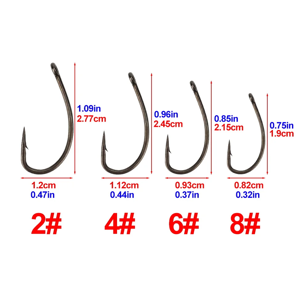 Hirisi-aparejos de pesca de carpa Ronnie, juego de aparejos de anzuelo, 4 Uds., kits de aparejos terminales listos para usar, accesorios de equipo de pesca - imagen 3
