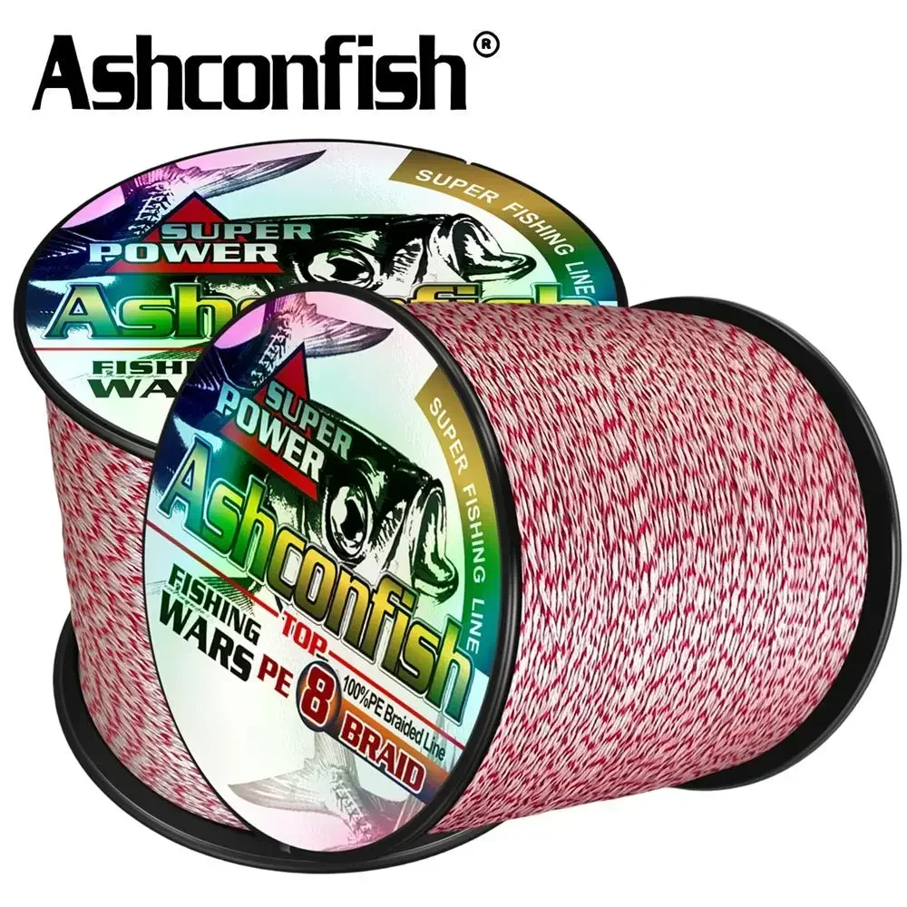 Ashconfish Sedal Trenzado PE Invisible – Colores variados - imagen 2