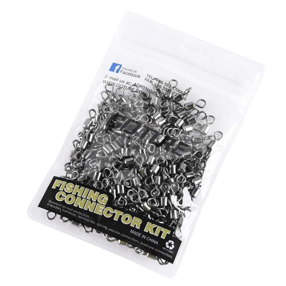 Giratorios de pesca Goture American Rolling Swivel MS – Mar y roca